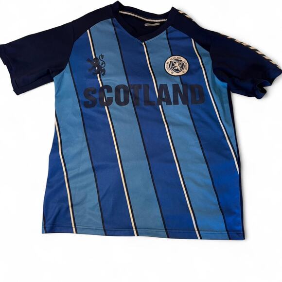 Scotland 2016-17 Home Football Shirt - Fits Like Medium - Picture 1 of 4